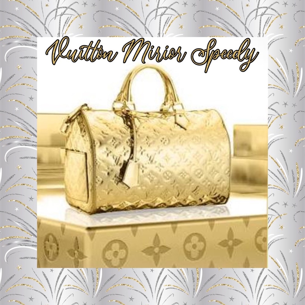 💎SOLD!!! LOUIS VUITTON LIM ED MIRIOR SPEEDY 30 - Picture 1 of 16